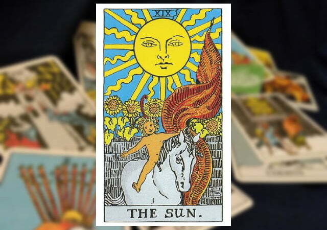 Значение и толкование карты Таро «Солнце»